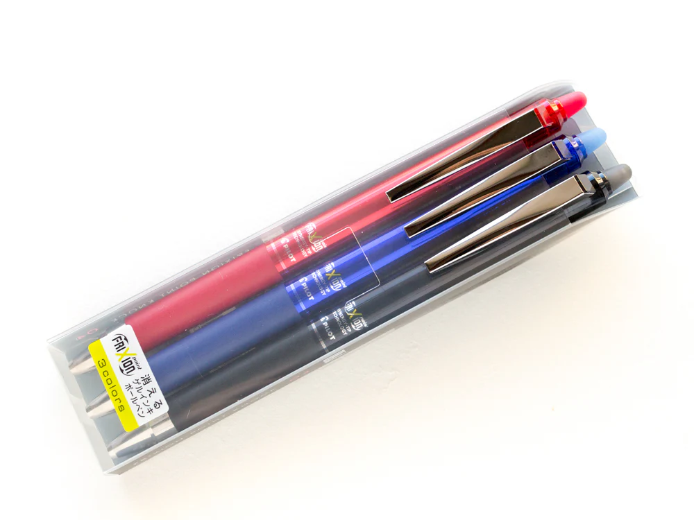 Lapiceros Borrables PILOT FriXion 0.4mm Set 3 Colores