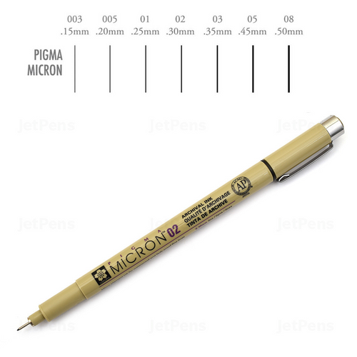 Estilógrafo Pigma Micron Pen Sakura