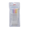 Set 5 Resaltadores Zebra Mildliner