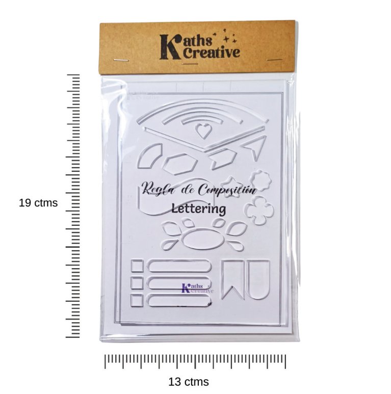 Regla de diseño Lettering